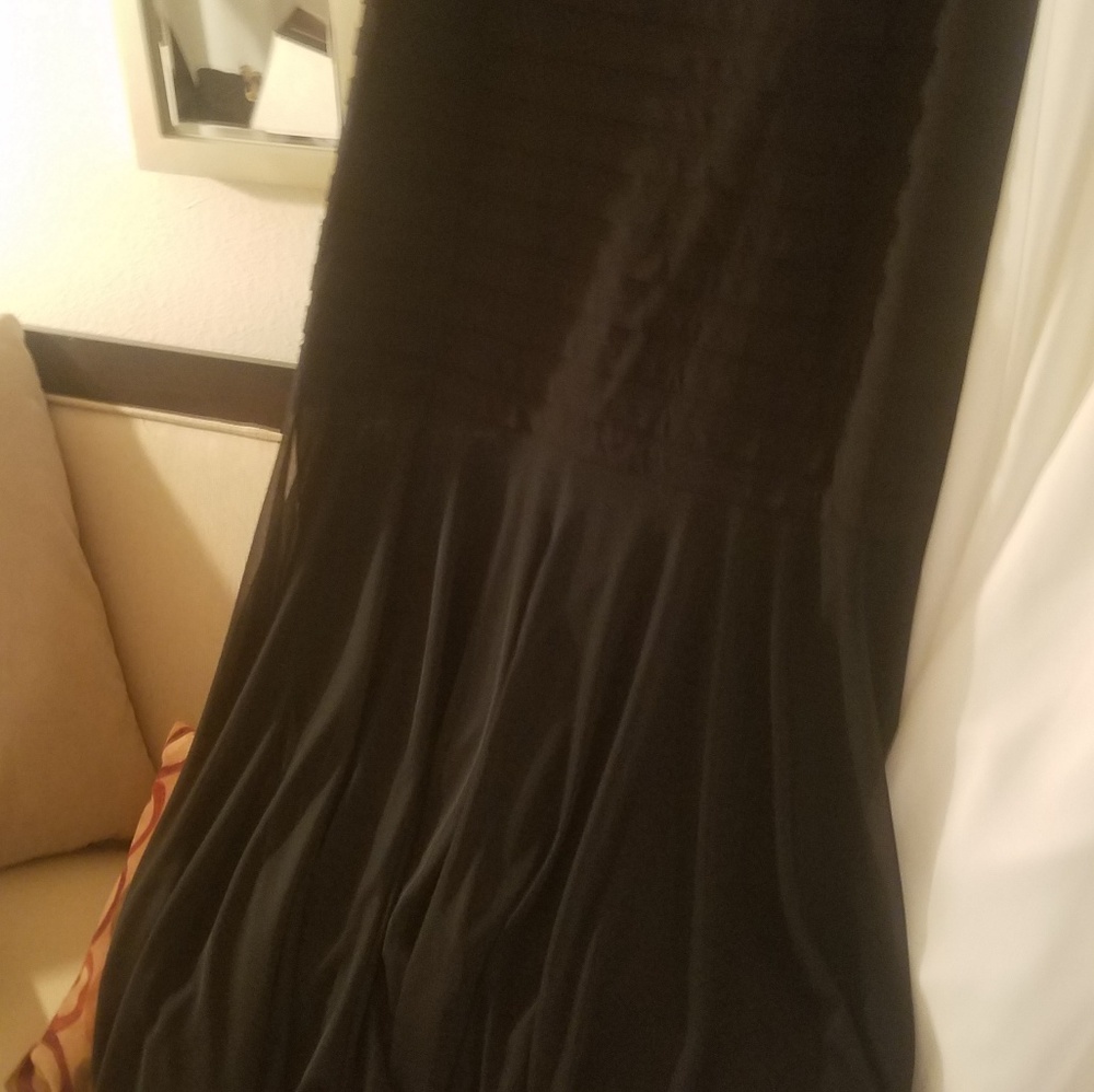 Black formal dress